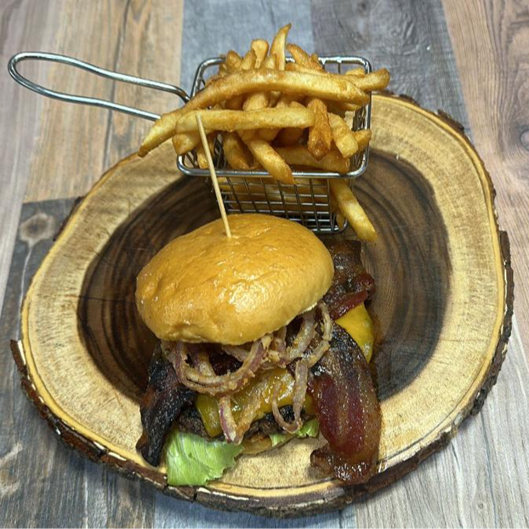 Indulge in Our Cheeseburger